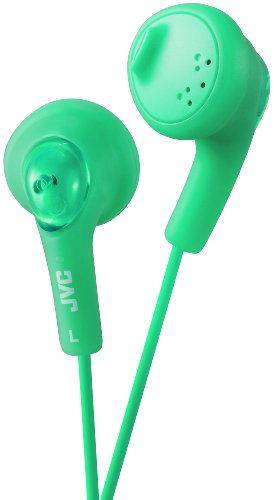 JVC Gumy HA-F160-G-E In-Ear Kopfhörer Stereo-Kopfhörer mit Bass Boost und 3,5mm Klinkenkabel (1,2m) - Grün von JVC