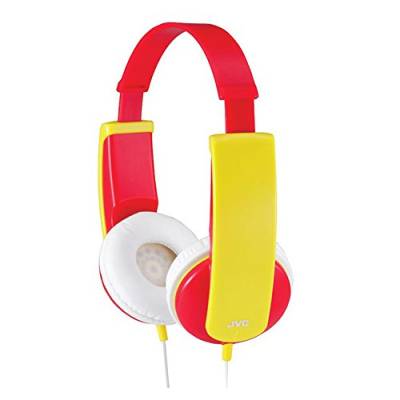 JVC HA-KD5-R-E - Kinder Stereo Kopfhörer mit reduzierter Lautstärke (85dB/1mW), ab 3 Jahre von JVC