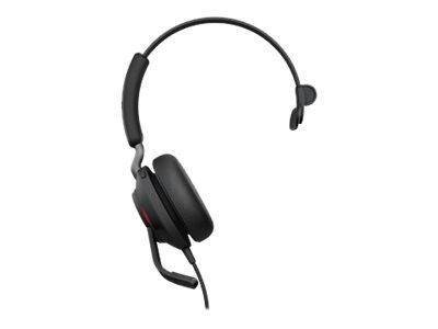 Jabra Evolve2 40 UC Mono Headset On-Ear, konvertierbar, kabelgebunden, USB von Jabra