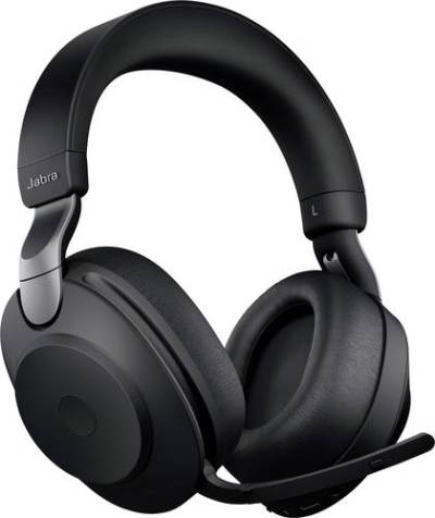 Jabra Evolve2 85 UC Telefon Over Ear Headset Bluetooth®, kabelgebunden Stereo Schwarz Mikrofon-Raus von Jabra