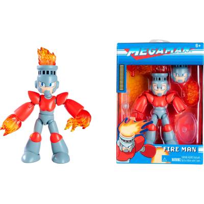 Mega Man - Fire Man, Spielfigur von Jada Toys