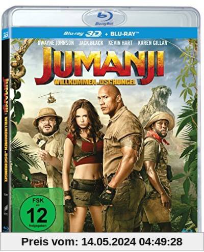Jumanji: Willkommen im Dschungel [3D Blu-ray] von Jake Kasdan