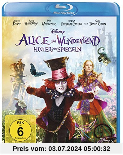 Alice im Wunderland: Hinter den Spiegeln [Blu-ray] von James Bobin