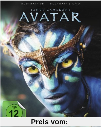 Avatar - Aufbruch nach Pandora 3D (inkl. 2D Version + DVD) [Blu-ray 3D] von James Cameron