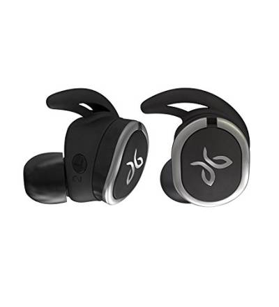 Jaybird Run Kabellose In-Ear Kopfhörer, Bluetooth, Schweißbeständig & Wasserdicht, 12-Stunden Akkulaufzeit, Sport-Fit, Smartphone/Tablet/iOS/Android - Jet/Schwarz von Jaybird