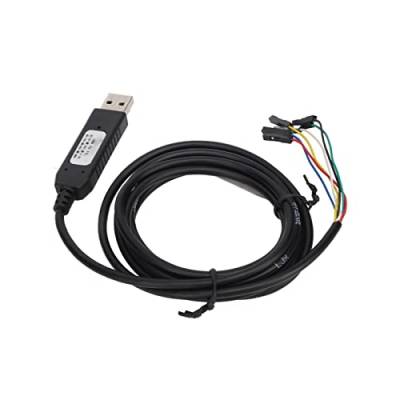 Jectse Serielles USB-zu-TTL-Kabel, 6-polig, 4,9 Fuß, 50 Bit/s Bis 2 Mbit/s, Serieller Hardware-Vollduplex-Anschluss, Satelliten-Set-Top-Box, Router, Festplatte, ADSL, von Jectse