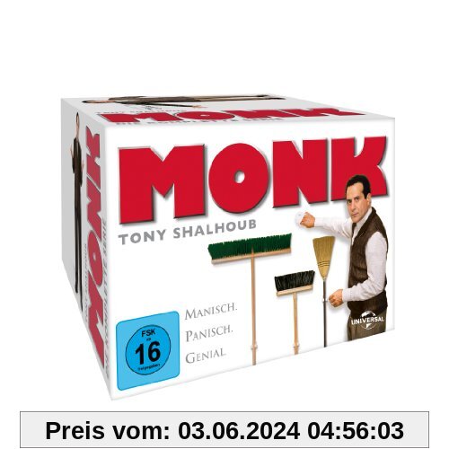 Monk - Die komplette Serie (32 Discs) von Jerry Levine