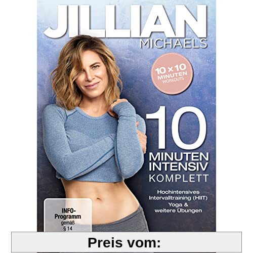 Jillian Michaels - 10 Minuten Intensiv komplett [2 DVDs] von Jillian Michaels