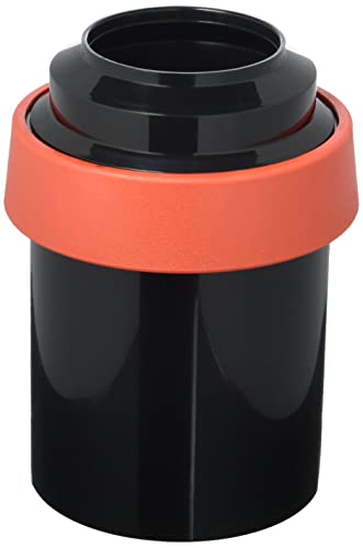 Entwicklungstank der Marke Jobo Uni Tank, Entwicklungstank mit Einer Spirale, geeignet für 1 KB- oder 120er-Film, Hartplastik, für Fotografen, Filmentwicklung, Hardcase, schwarz/orange von Jobo