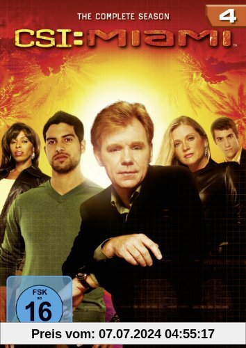 CSI: Miami - Die komplette Season 4 [6 DVDs] von Joe Chappelle