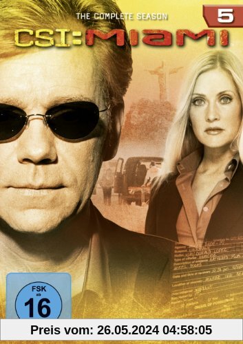 CSI: Miami - Die komplette Season 5 [6 DVDs] von Joe Chappelle