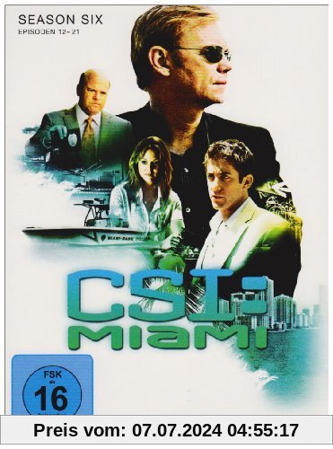 CSI: Miami - Season 6.2 [3 DVDs] von Joe Chappelle
