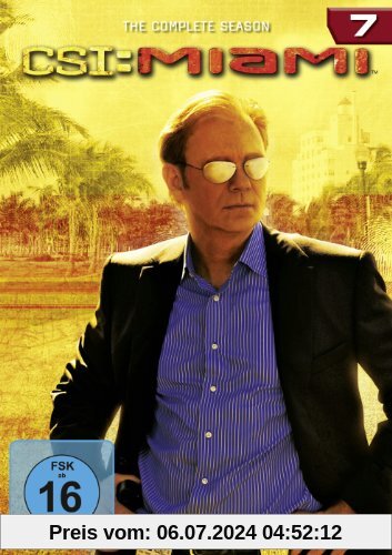 CSI: Miami - Season 7 [6 DVDs] von Joe Chappelle