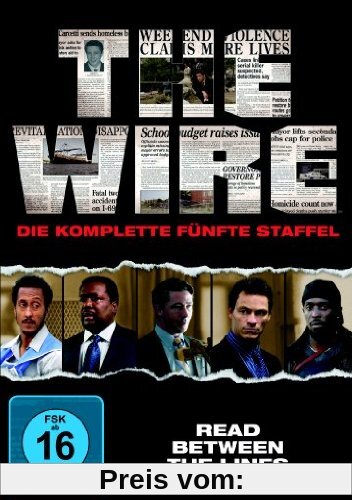 The Wire - Die komplette fünfte Staffel [4 DVDs] von Joe Chappelle