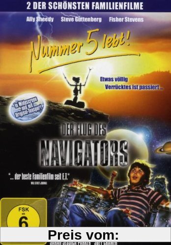 Nummer 5 lebt! / Der Flug des Navigators (2 DVDs) von John Badham