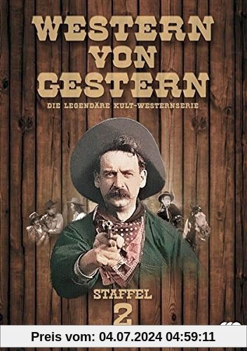 Western von Gestern - Staffel 2 (21 Folgen) (Fernsehjuwelen) [3 DVDs] von John English