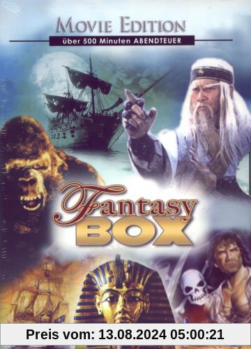 Fantasy Box : Der Adler mit der Silberkralle - King Kong lebt - Im Tempel der weißen Elefanten - Wizard Of The Lost Kingdom - Die Mumie schlägt zurück - Freibeuter der Karibik - 6 Filme auf 2 DVDs von John Guillermin