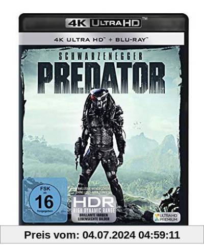 Predator 1  (4K Ultra HD) (+ Blu-ray 2D) von John McTiernan