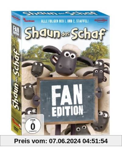 Shaun das Schaf - Fan Edition (Pop-Up Verpackung inkl. 6 Meisterschaf-Spots) [4 DVDs] von John Sparkes