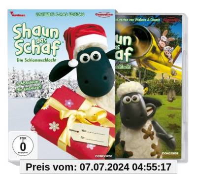Shaun das Schaf - Schlammschlacht (X-Mas limited Edition, O-Card) von John Sparkes