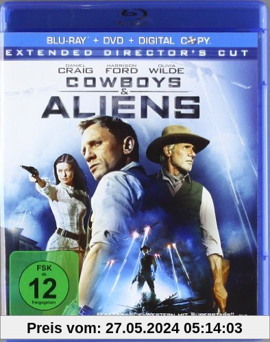 Cowboys & Aliens (inkl. Digital Copy), Extended Cut [Blu-ray] von Jon Favreau