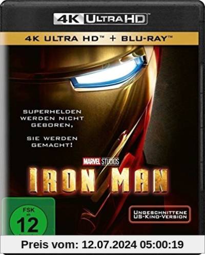 Iron Man  (4K Ultra HD) (+ Blu-ray) von Jon Favreau