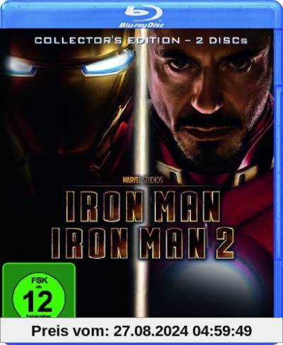 Iron Man / Iron Man 2 [Blu-ray] [Collector's Edition] von Jon Favreau