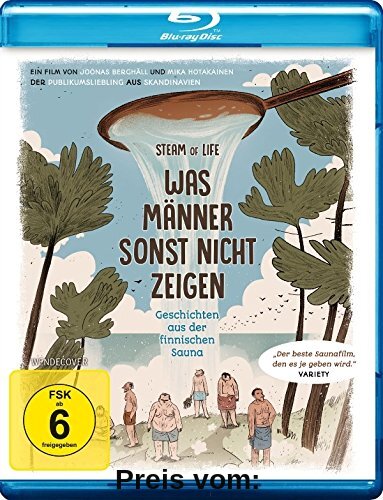 Was Männer sonst nicht zeigen - Geschichten aus der finnischen Sauna (Blu-ray) von Joonas Berghäll