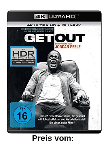 Get Out  (4K Ultra HD) (+ Blu-ray 2D) von Jordan Peele