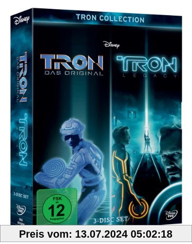 TRON Collection: TRON / TRON Legacy [3 DVDs] von Joseph Kosinski