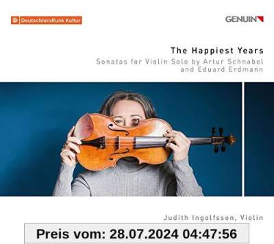 The Happiest Years - Sonaten für Violine solo von Judith Ingolfsson