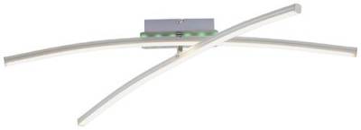 Just Light 11255-55 LED-Deckenleuchte LED 20W Stahl von Just Light