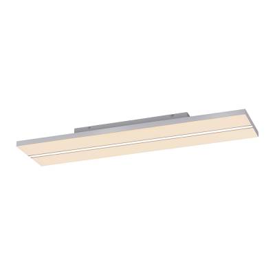 LED Deckenleuchte, Aufbaupanel, dimmbar Fernbedienung, L 100 cm von Just Light