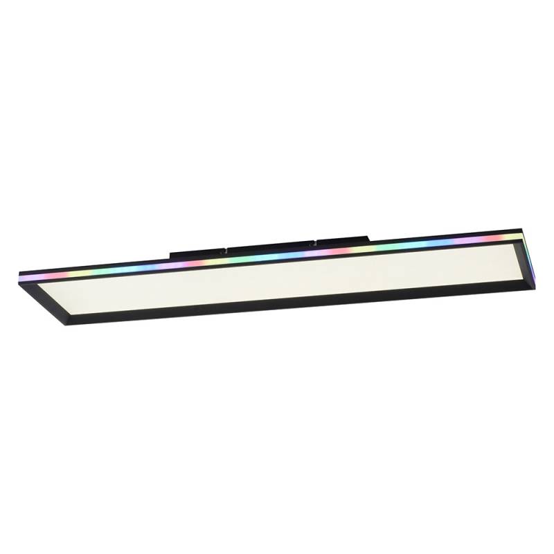 LED Deckenleuchte, Fernbedienung, dimmbar, RGB, L 100 cm von Just Light
