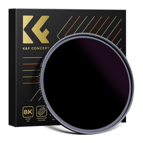 K&F Concept Nano-X Serie 49mm ND100000 Filter Fester ND Filter Graufilter (16,6 Blendenstufen) von K&F Concept