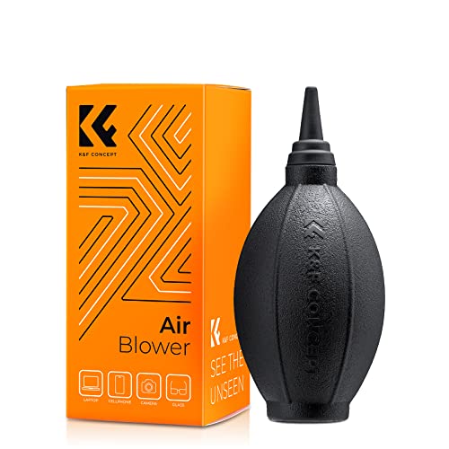 K&F Concept Power Blasebalg Reinigung mit Weicher Silikonspitze von Objektiv, Kamera, Sensor, DSLR, Tastatur, Optik(Blasebalg) von K&F Concept