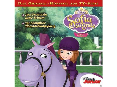 Folge 1: Sofia die Erste - eine Prinzess unter Prinzen + königliche Übernachtungsparty (CD) von KIDDINX DISNEY
