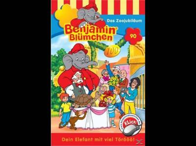 Benjamin Blümchen 90: Das Zoojubiläum - (MC) von KIDDINX ENTERTAINMENT
