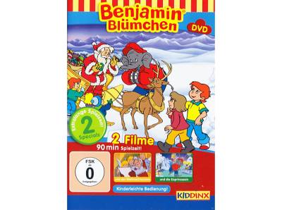 Benjamin Blümchen: ... und der Weihnachtsmann / die Eisprinzessin EXTRA LANG DVD von KIDDINX ENTERTAINMENT