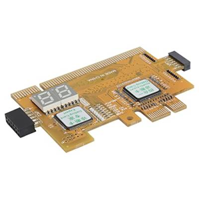 Desktop-Diagnosekarte, 2LPC 4in1 Analyzer Motherboard PCI PCIE 2Bit Debug Post Test Kit von KIMISS