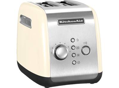 KITCHENAID 5KMT221EAC Toaster Creme (1100 Watt, Schlitze: 2) von KITCHENAID