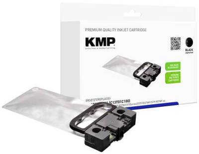 KMP Druckerpatrone ersetzt Epson T01C1 XL Kompatibel Schwarz 1663,4001 von KMP