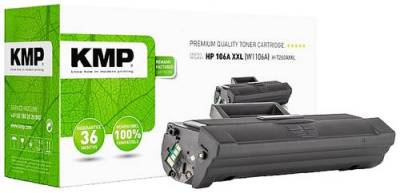 KMP H-T260XL Toner ersetzt HP 106A (W1106A) Schwarz 2500 Seiten Kompatibel Toner von KMP