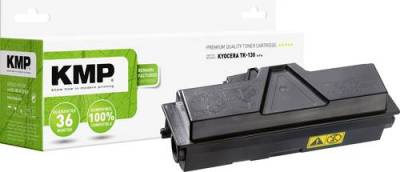 KMP Toner ersetzt Kyocera TK-130 Kompatibel Schwarz 7200 Seiten K-T14 von KMP