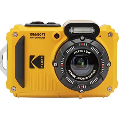 KODAK PIXPRO WPZ2 Robuste Kamera, 16 MP, 4-facher Zoom, 2,7 LCD, FHD, Wtprf, 15 m von KODAK
