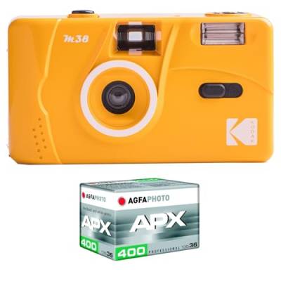 Kodak Wiederaufladbare Kamera, M38-35 mm, Blau – Gelb von KODAK
