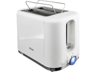 KOENIC KTO 2210 W Toaster Weiß (870 Watt, Schlitze: 2) von KOENIC