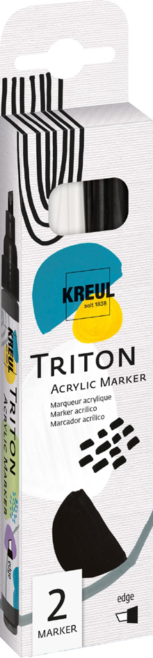 KREUL Acrylmarker TRITON Acrylic Marker, 2er-Set von KREUL