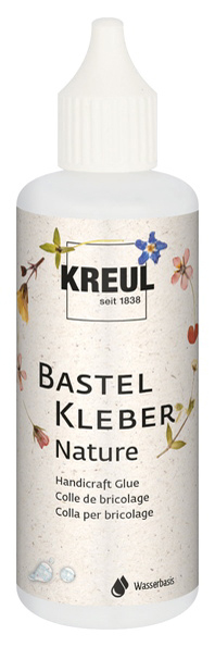 KREUL Bastelkleber Nature, in Kunststoffflasche, 80 ml von KREUL