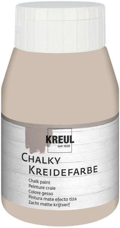 KREUL Kreidefarbe Chalky, White Cotton, 500 ml von KREUL
